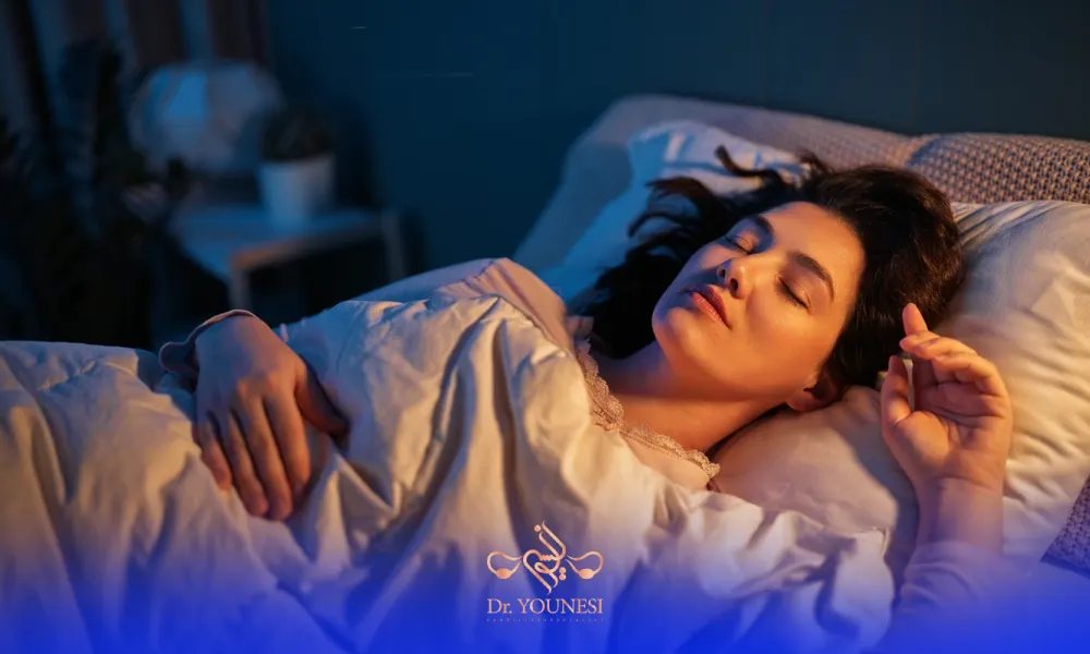 نحوه خوابیدن بعد از عمل لابیاپلاستی در دوران نقاهت