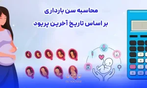محاسبه سن بارداری بر اساس تاریخ آخرین پریود