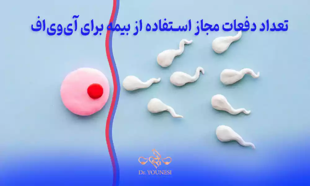 تعداد دفعات مجاز برای استفاده از بیمه برای ivf