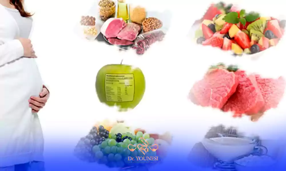 اهمیت پروتئین در ماه چهارم بارداری برای زیبایی جنین