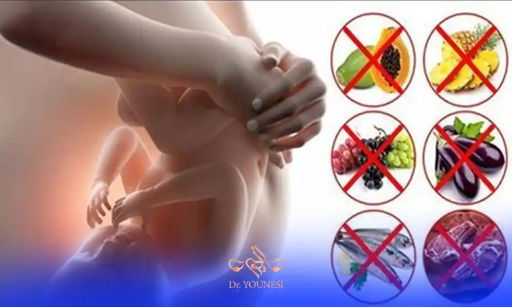 نبایدهای رژیم غذایی ماه پنجم بارداری