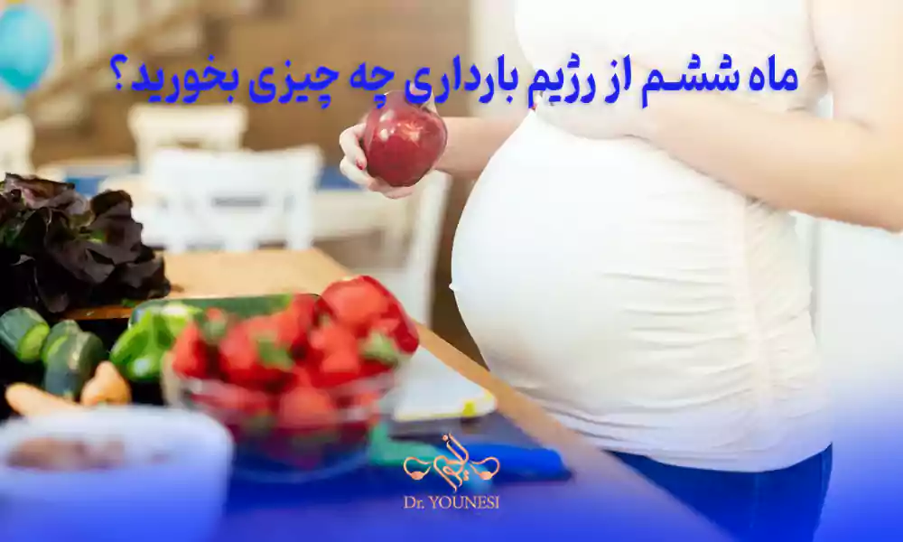 ماه ششم از رژیم بارداری چه چیزی بخورید؟